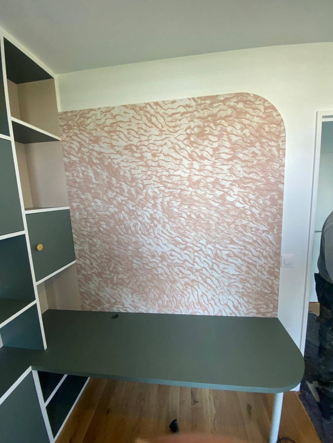 Bureau sur mesure & habillage mural