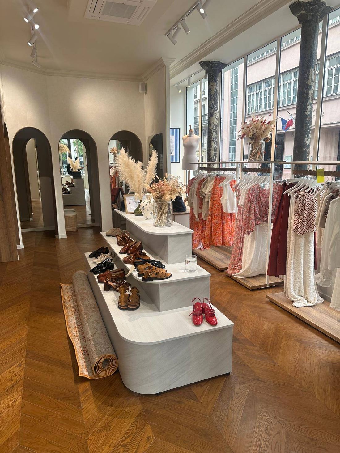 Boutique – parquet chevron